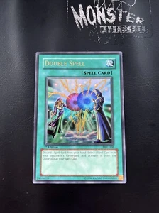 YUGIOH DOUBLE SPELL ULTRA RARE MFC-106 1ST EDITION PLAYED - Picture 1 of 6