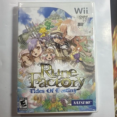 Rune Factory: Tides of Destiny - Nintendo  Wii Game CIB - Image 1 of 4