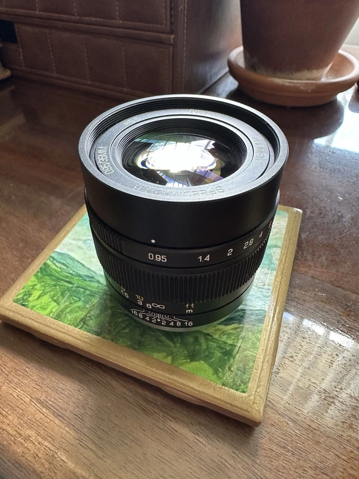 Mitakon Speedmaster 35mm F0.95 Mark II Lens Fujifilm X Mount - Image 1 of 2