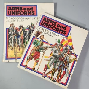 Arms and Uniforms Age of Chivalry Parts 1-2 Renaissance Era Liliane Fred Funcken - Foto 1 di 24