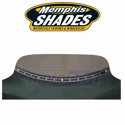 Memphis Shades Batwing Fairing Trim for 2000-2007 Harley Davidson FXSTD yk Foto 1 de 4