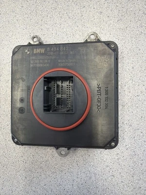 2016-2019 BMW 2/3/4 SERIES СВЕТОДИОДНЫЙ МОДУЛЬ УПРАВЛЕНИЯ ФАРАМИ OEM 8494842 - Изображение 1 из 3