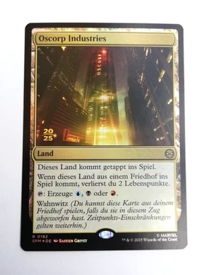 MTG | Oscorp Industries | Promo Foil | Marvel's Spiderman | German | NM - Bild 1 von 3