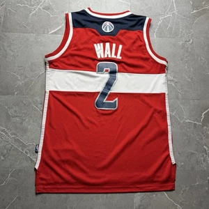 Washington Wizards #2 John Wall Adidas NBA Basketball Jersey Adult Large Red - Picture 1 of 7
