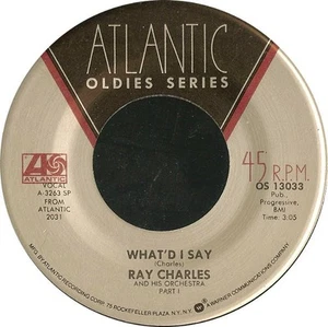 Ray Charles And His Orchestra - What'd I Say (7" Single) - Picture 1 of 1