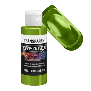 2oz Createx Leaf Green Transparent 5115 - 2Z Airbrush Paint Color - Picture 1 of 1