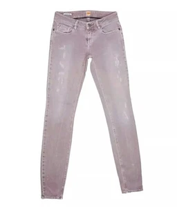 Jeans HUGO BOSS Slim 27/34 Elastizados LUNJA Informales Rosa Taupe Originales *TOP* - Imagen 1 de 12
