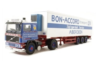 Corgi - Volvo F12 w/Tri-Axle Fridge Trailer - Bon-Accord - CC15509 - 1:50 - Mint - Image 1 of 2