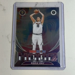 Nikola Jokic 2023-24 NBA Hoops Premium Stock #6 Hoopla - Silver Base - Picture 1 of 2