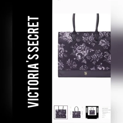 ¡NUEVO CON ETIQUETAS! BOLSO/BOLSO DE MANO FLORAL VICTORIA'S SECRET MOODY BLOOMS Foto 1 de 4