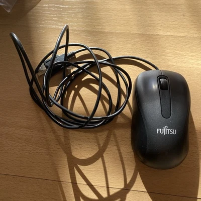Fujitsu M520 USB optische Maus – 1000 dpi, kabelgebunden, Windows tauglich - Bild 1 von 3