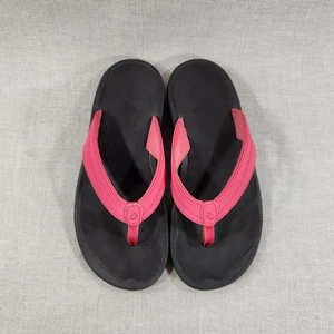 Olukai Ohana-W Damengröße 8 Strandsandalen Flip-Flop Riemen rosa Riemen Slipper - Bild 1 von 13