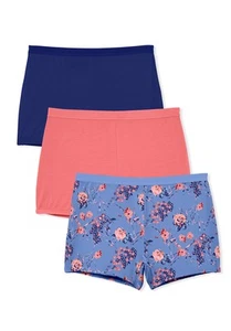 Comfort Choice Plus Size Boy Short 3-Pack - Picture 1 of 33