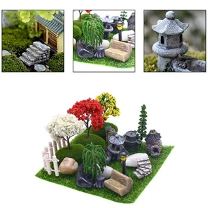 26-teiliges Puppenhaus Haus Outdoor Dekoration Set für fantasievolle Märchengärten - Bild 1 von 12