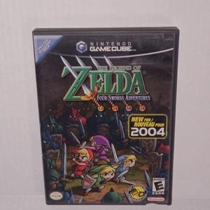 Nintendo Gamecube The Legend of Zelda Four Swords Adventures Complete CIB  - Picture 1 of 4