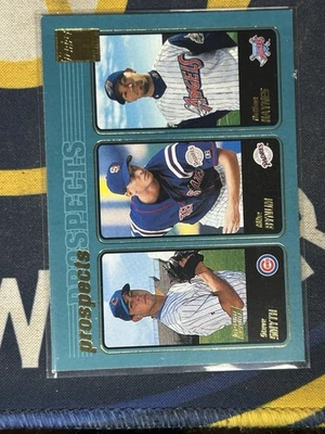 2001 Topps - Prospects Nathan Haynes, Steve Smyth, Mike Bynum #729 (RC) - Image 1 of 2