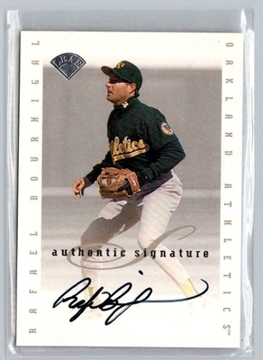 1996 Leaf Signature Series #NNO Rafael Bournigal Extended Series Autographs - Image 1 of 2