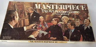 Obra Maestra La Subasta de Arte Juego de Mesa Parker Brothers 1970 De Colección Foto 1 de 4