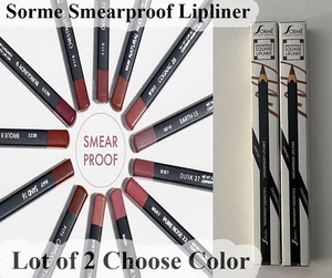 Menge 2 Sorme W/P Schmierfester Lipliner - Wählen Sie Ihre Farbe - Bild 1 von 15