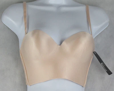 Felina Women's Essentials Longline Convertible Strapless Bra, Bare Nude, 32DD - Image 1 of 4