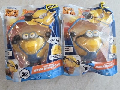 2024 Despicable Me 4 Heroes of Goo Jit Zu Super Gooey Mega Minion Dave Figura 2 Foto 1 de 4