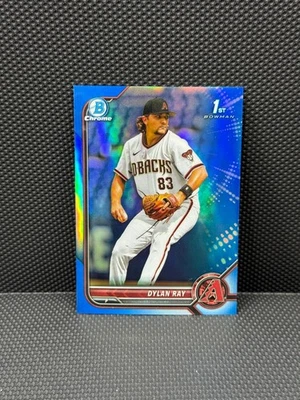 2022 Bowman Chrome Dylan Ray 1st /150 Blue Refractor #BDC-191 Diamondbacks - Image 1 of 2