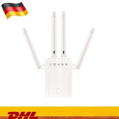 WIFI Repeater WLAN Mesh Verstärker Booster Signal Extender 2,4/5GHz WiFi Booster - Bild 1 von 4