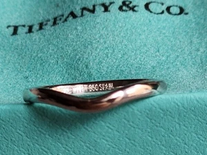 ANILLO ALIANZA PLATINO TIFFANY & CO ELSA PERETTI TALLA 6,25 - Imagen 1 de 19