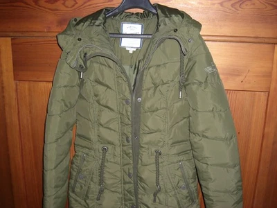 Steppjacke /-mantel Damen gefüttert mit Kapuze Größe XS von Dreimaster - Bild 1 von 4