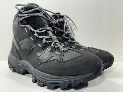 Merrell Thermo Chill Boots Women 11 Black Waterproof Mid Snow Rain Hiking Shoes - Image 1 of 4