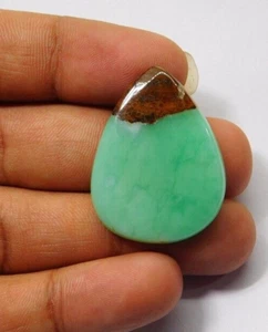 Bio Chrysoprase Cabochon Loose Chrysoprase Gemstone For Jewelry 42 Cts. ME-8334 - Picture 1 of 3