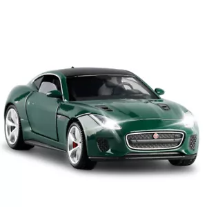 1/32 Jaguar F-type Coupe Model Car Diecast Toy Vehicle Collection Gift Kid Green - Picture 1 of 5