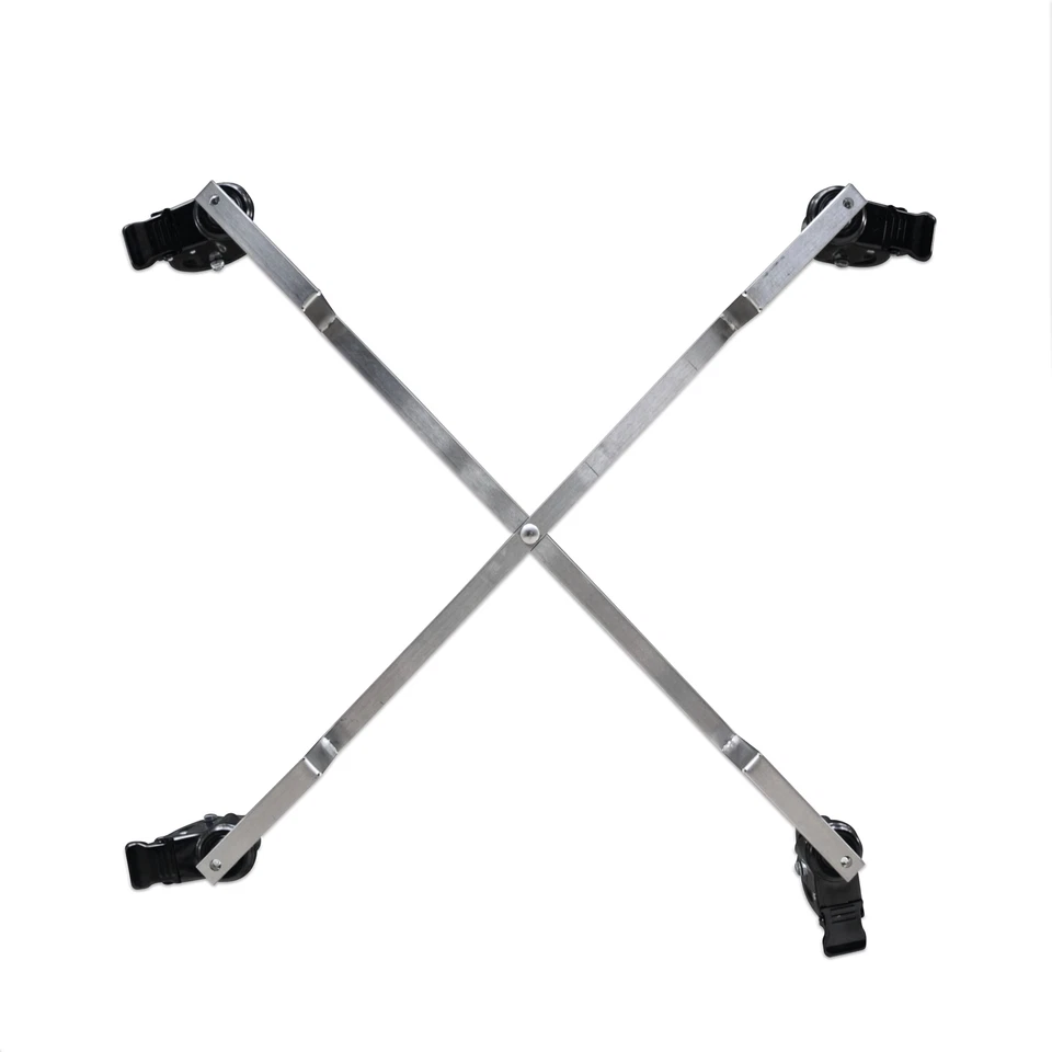 GRILLROST.COM BBQ GMBH Edelstahl Rollwagen für Feuertonnen - Mach deine Feuertonne mobil