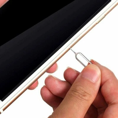 5pcs Sim Card Tray Opener Eject Pin Needle Key Tool for iPhone iPad Samsung - image 1 of 2