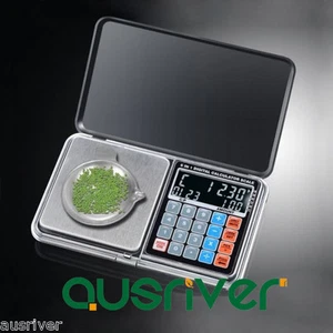 New 500g/0.01g High Precision Digital Pocket Scale Jewelry Scales Weight Poise - Bild 1 von 1