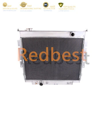 Radiador de aluminio de 4 filas para Ford F150/F250/F350/F59/F Super Duty 1983-1996 7,3 L Foto 1 de 4