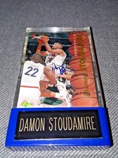DAMON STOUDAMIRE 1995 CLASSIC 5 SPORT AUTOGRAPH ROOKIE CARD #177/1995