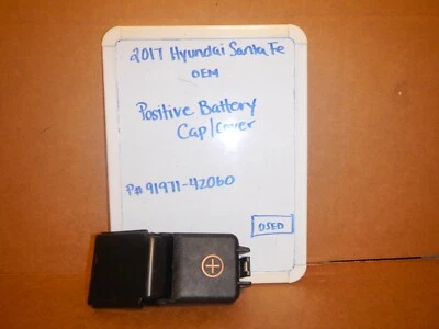 2017 Hyundai Santa Fe OEM Positive Battery Cap/Cover 91971-4Z060 - Image 1 of 4