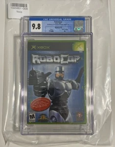 9.8 A+ SEALED Robocop Collectors Edition Xbox CGC Graded NEW XBOX, 2003 - Picture 1 of 11