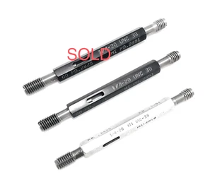 THREAD PLUG GAGE 1/4-20 UNC-3B GO PD .2825 / NOGO .2851 ALAMEDA / HELI-COIL - Picture 1 of 3