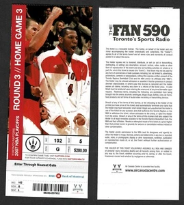 2006-07 Toronto Raptors NBA Playoffs Ticket, Unused Round 3, Game 3, Chris Bosh - Bild 1 von 1