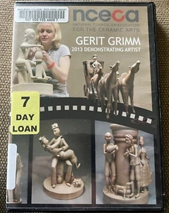 Gerit Grimm 2013 Demonstrating Artist - DVD NCECA Ceramic Arts - Ex-Library - Foto 1 di 3