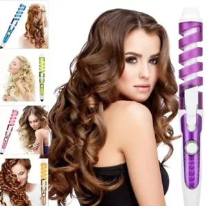 Electric Hair Curler Professional Portable Hair Salon Spiral Curl Curling Iron - Picture 1 of 6