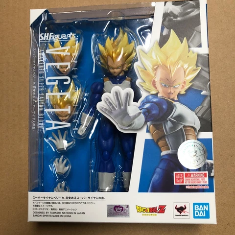 S.H. Figuarts Super Saiyan Vegeta Awakening Blood Figure Dragon Ball Z Bandai Cover