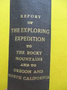 FREMONT Report of Exploring Expedition Rocky Mountains Oregon California 1845 - Picture 1 of 14