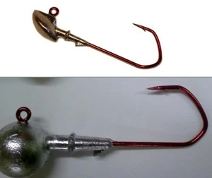 2pcs Twister Heads Jigheads Jighead Vmc Barbarian Series Round Original Twister - Picture 1 of 1