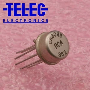 2 piezas. Regulador de voltaje positivo CA3085 lata de metal 8 pines RCA - Imagen 1 de 1