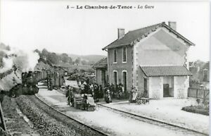 CPA-La Gare de Chambon-de-Tence-43190 (Contretype)