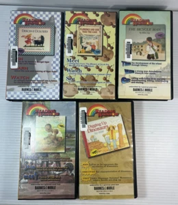 Reading Rainbow Hosted by Lavar Burton VHS Tape Bundle of 5 Titles 30 Minutes @ - Picture 1 of 5