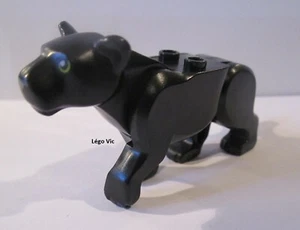 Lego bb0787c01pb01 Black Feline Cat Panthère noire du 60159 MOC new B11 - Imagen 1 de 1